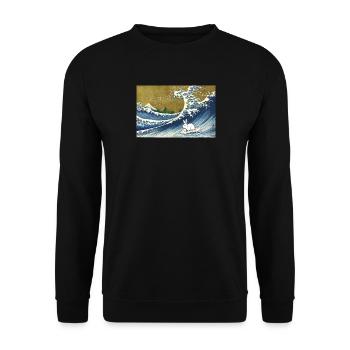 Rabbit - Unisex Sweatshirt - black - Front - Alina (178cm) & Michal (187cm)