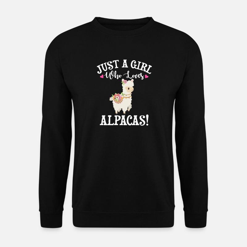 Alpaka - Unisex Pullover - Schwarz