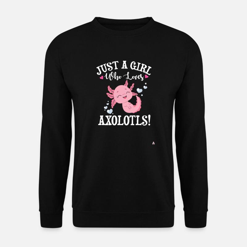 Axolotl - Unisex Pullover - Schwarz