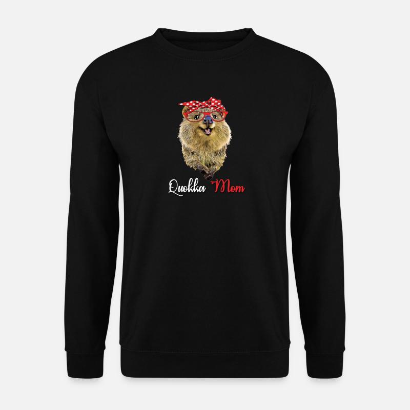 Quokka - Unisex Pullover - Schwarz