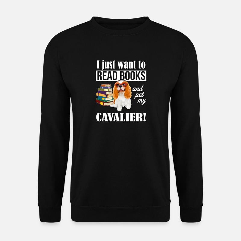 Cavalier King Charles Spaniel - Unisex Pullover - Schwarz