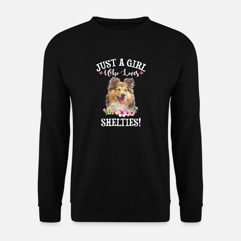 Sheltie - Unisex Sweatshirt - black