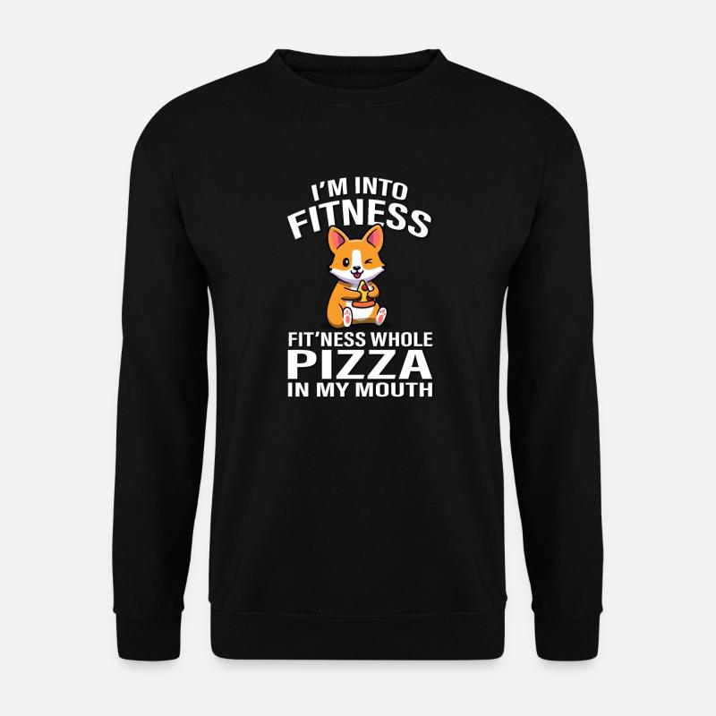 Corgi - Unisex Sweatshirt - black