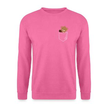 Beaver - Unisex Sweatshirt - pink - Front