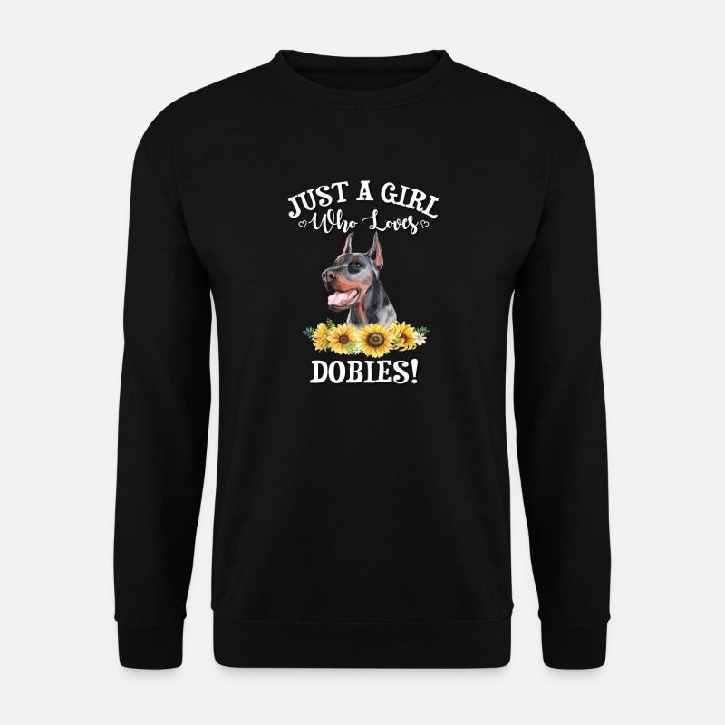 Doberman - Unisex Sweatshirt - black
