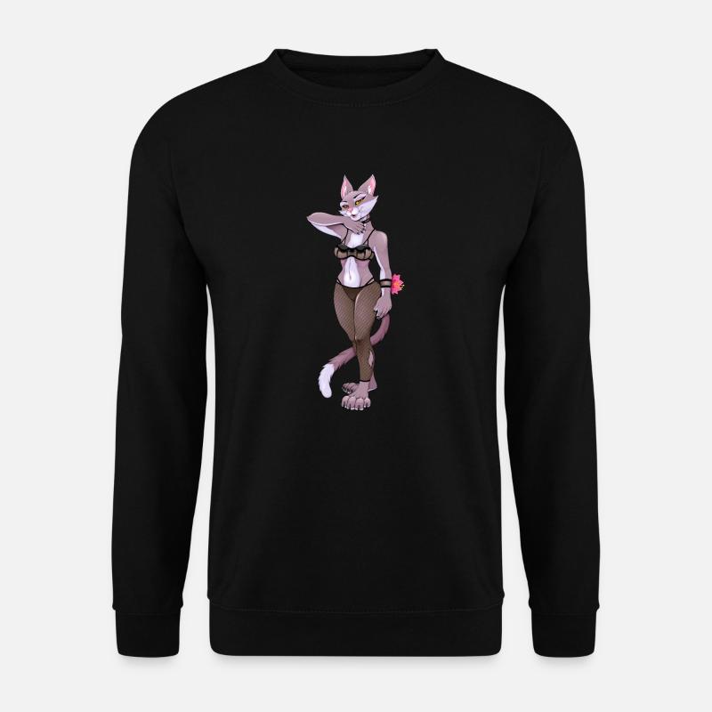 Pelzig - Unisex Pullover - Schwarz