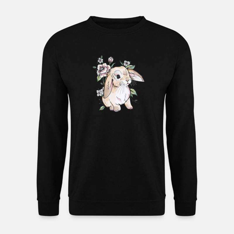 Holland lop - Unisex Pullover - Schwarz