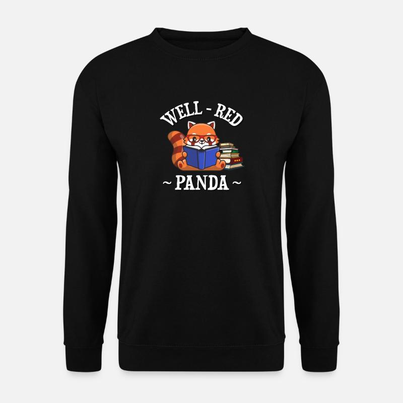 Kleiner Panda - Unisex Pullover - Schwarz