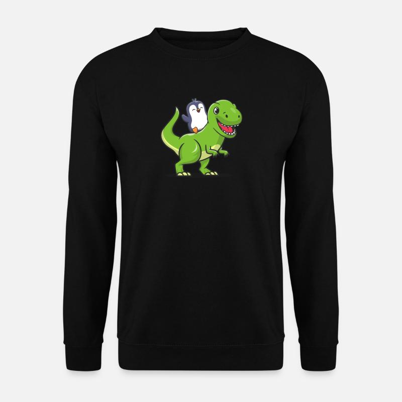 Penguin - Unisex Sweatshirt - black