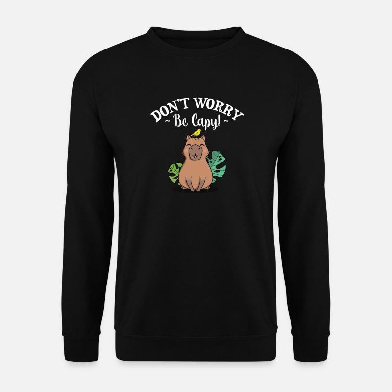 Capybara - Unisex Sweatshirt - black