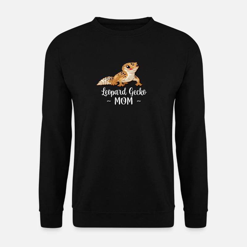 Leopardgecko - Unisex Pullover - Schwarz
