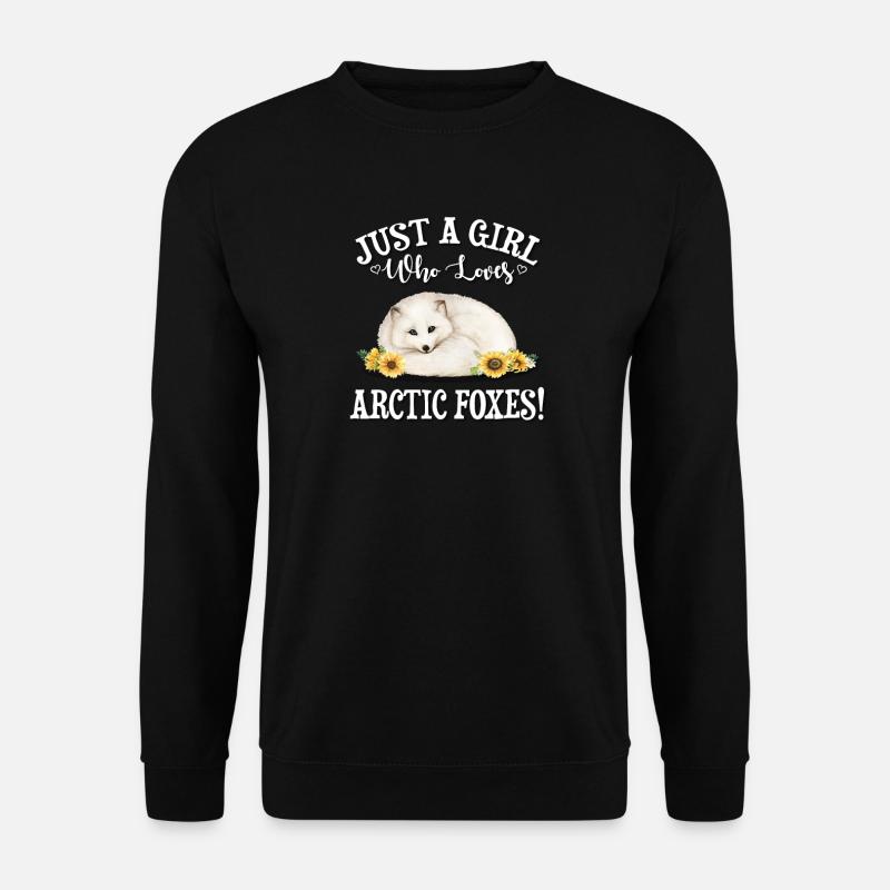 Arctic Fox - Unisex Sweatshirt - black