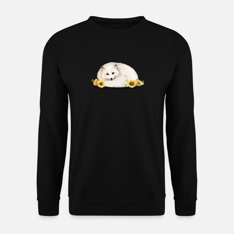 Polarfuchs - Unisex Pullover - Schwarz