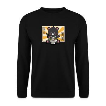 Taiwan - Unisex Sweatshirt - black - Front - Alina (178cm) & Michal (187cm)