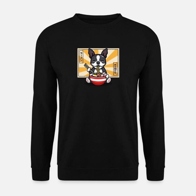 Boston Terrier - Unisex Sweatshirt - black