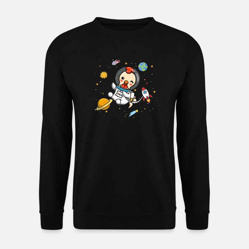 Chicken - Unisex Sweatshirt - black