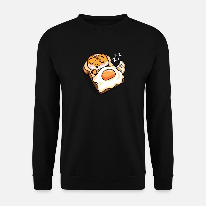 Leopardgecko - Unisex Pullover - Schwarz