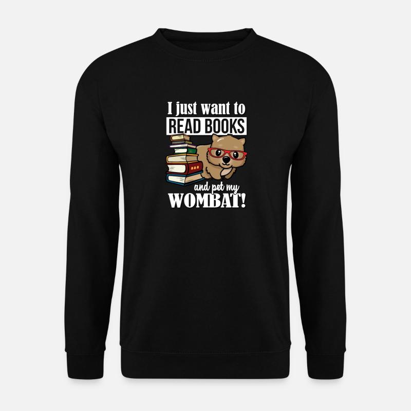 Wombat - Unisex Sweatshirt - black