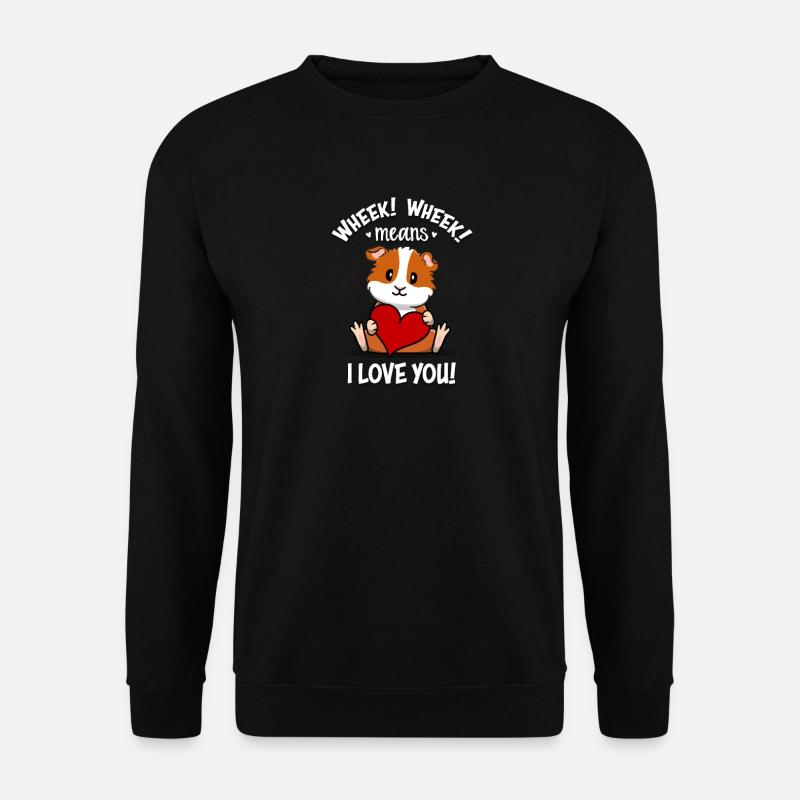 Guinea Pig - Unisex Sweatshirt - black