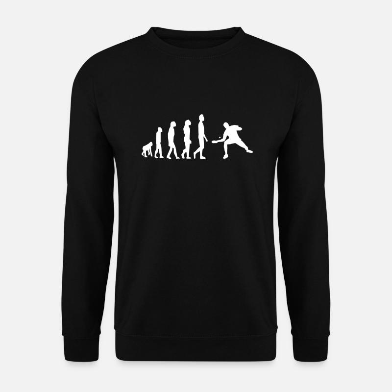 Table Tennis Evolution - Unisex Sweatshirt - black