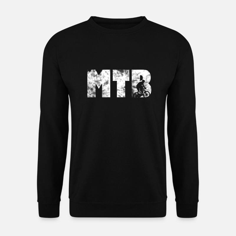 MTB Mountainbike - Unisex Pullover - Schwarz