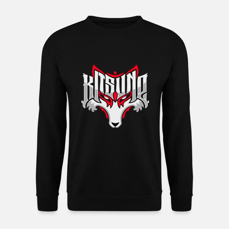 Kitsune - Unisex Sweatshirt - black