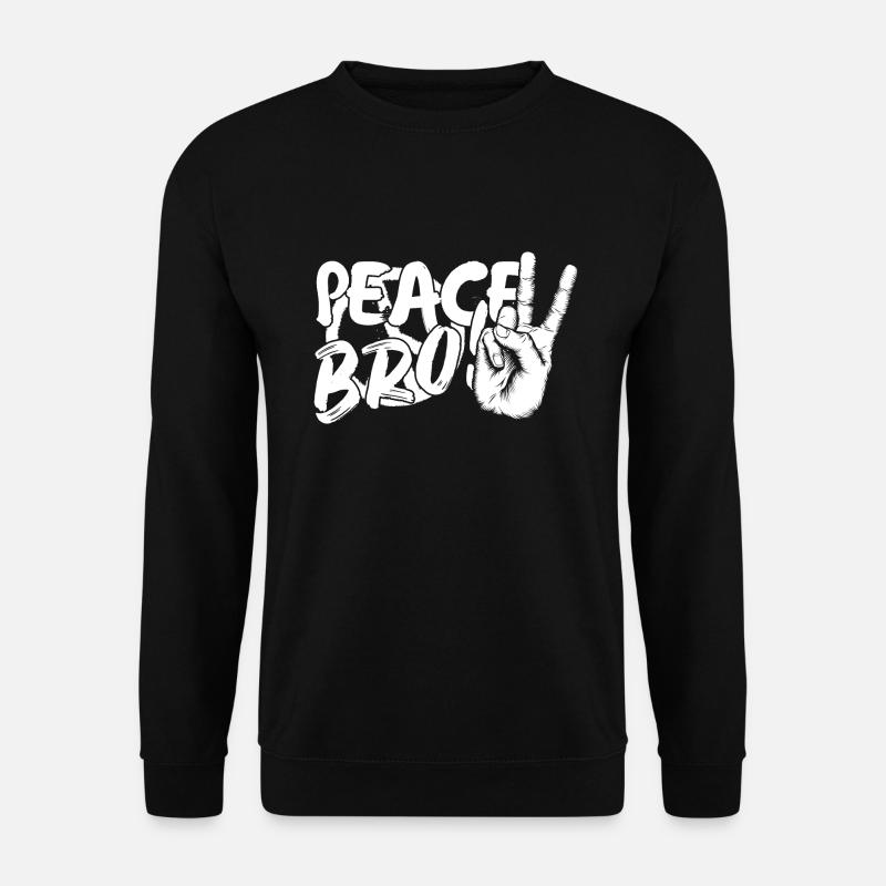 Peace Bro - Unisex Sweatshirt - black