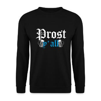 Cheers - Unisex Sweatshirt - black - Front - Alina (178cm) & Michal (187cm)