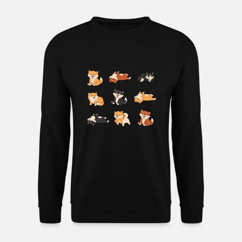 Shiba Inu - Unisex Pullover - Schwarz