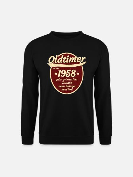 1958 - Unisex Pullover - Schwarz