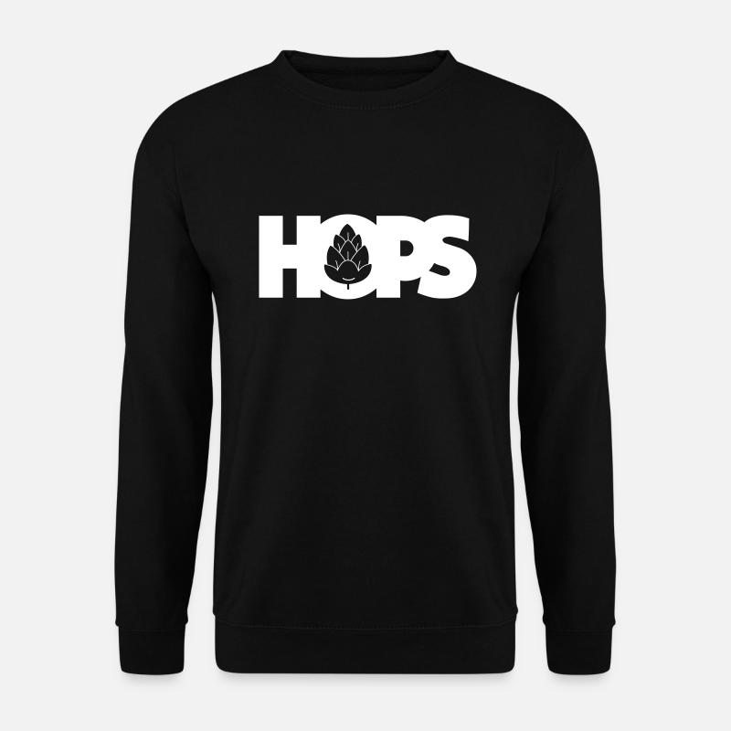 hops - Unisex Pullover - Schwarz