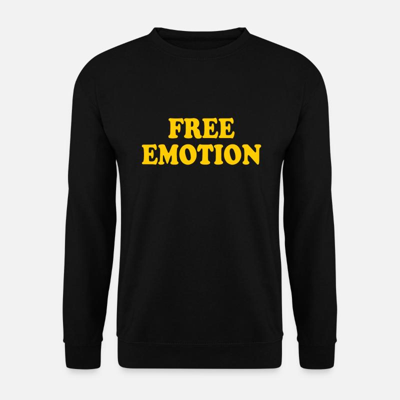 Free emotion - Unisex Pullover - Schwarz