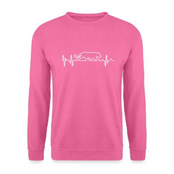 panther - Unisex Sweatshirt - pink - Front