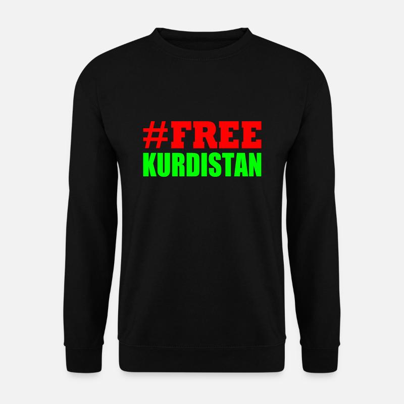 Free Kurdistan - Unisex Pullover - Schwarz