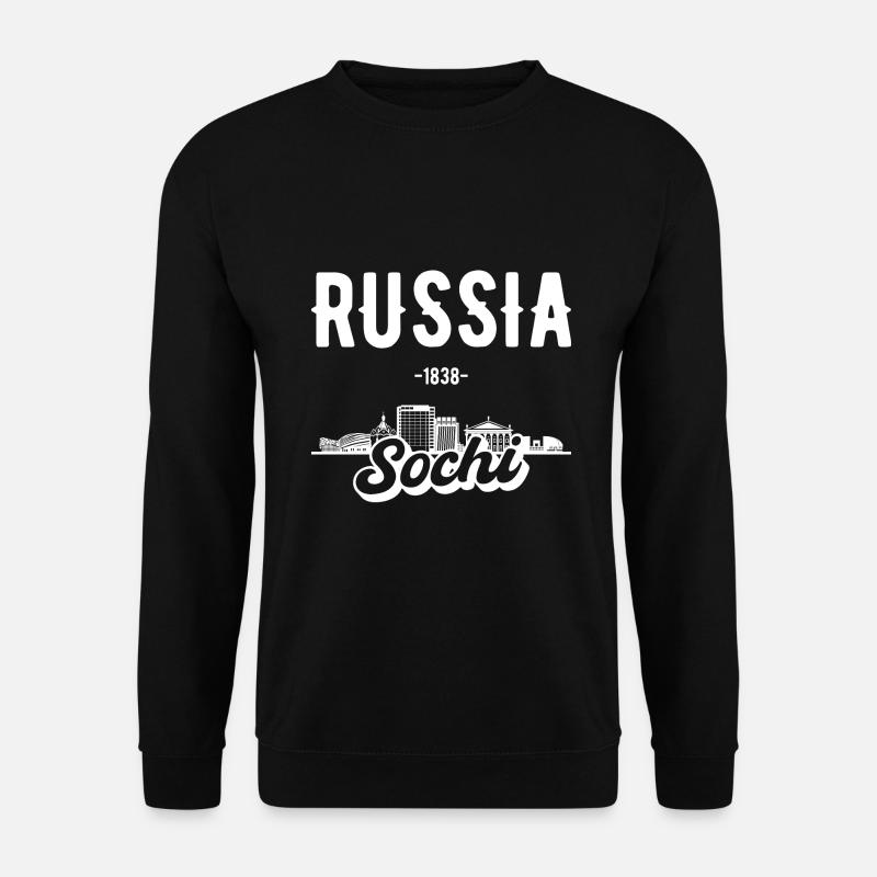 Sochi Russia Skyline Gift - Unisex Sweatshirt - black