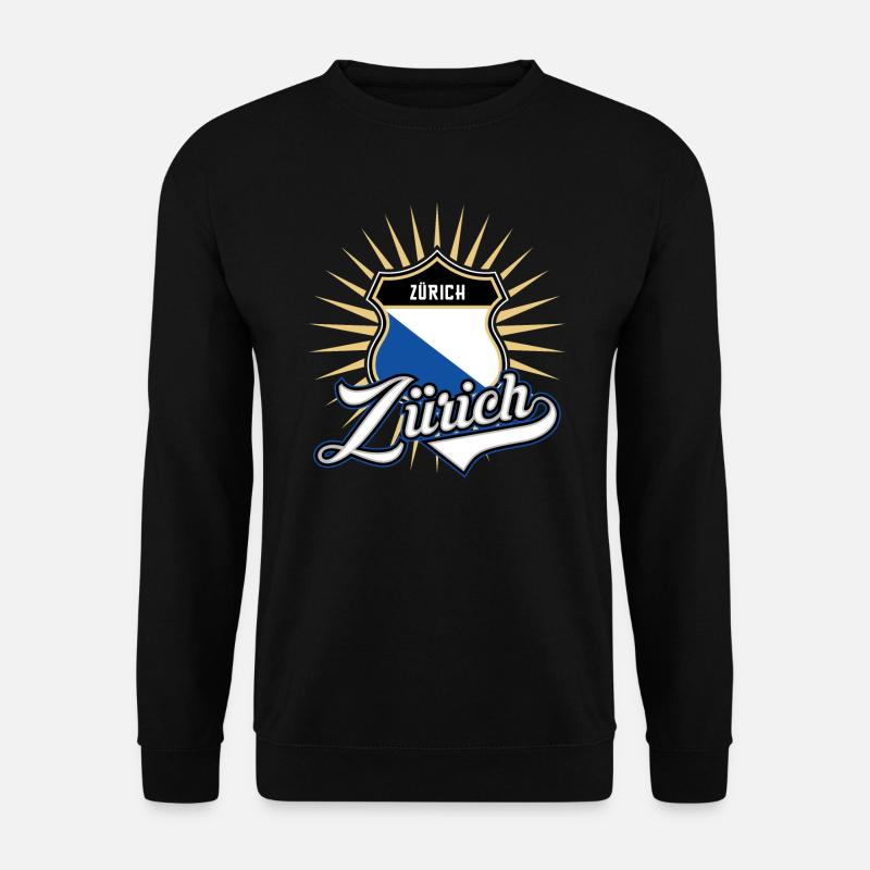 Zurich - Unisex Sweatshirt - black