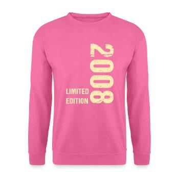 Geburtstagsgeschenk Mädchen Junge 14 Jahre - Unisex Pullover - Pink - Vorne