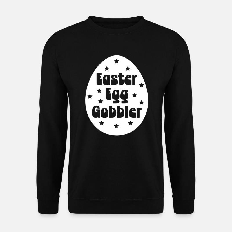 Ostereier-Gobbler - Unisex Pullover - Schwarz