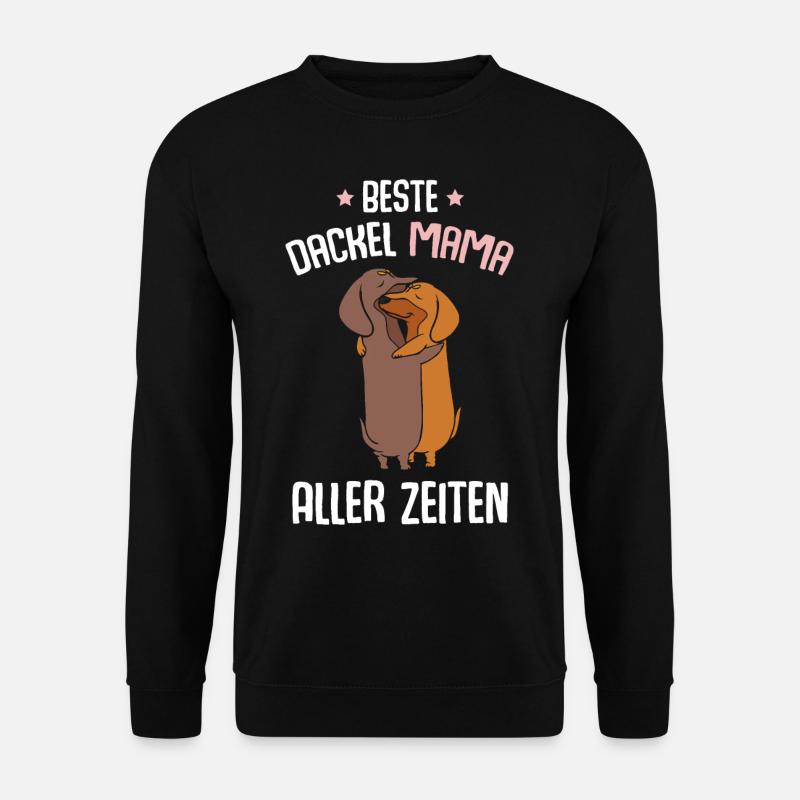 Best Dachshund Mom - Unisex Sweatshirt - black