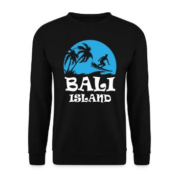 Bali Iceland - Unisex Sweatshirt - black - Front - Alina (178cm) & Michal (187cm)
