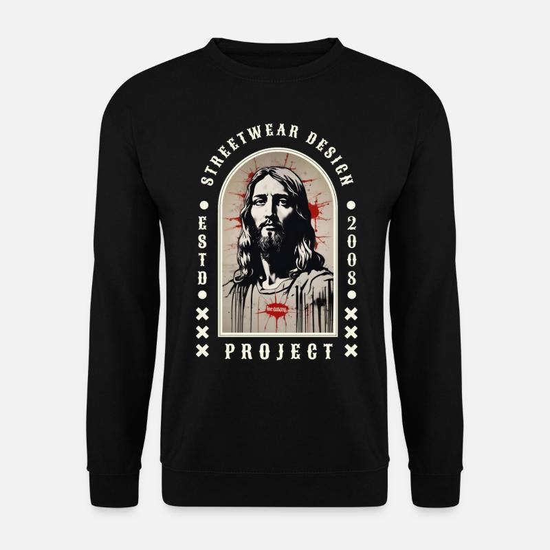 STREETWEAR DESIGN PROJEKT 2 - Unisex Pullover - Schwarz