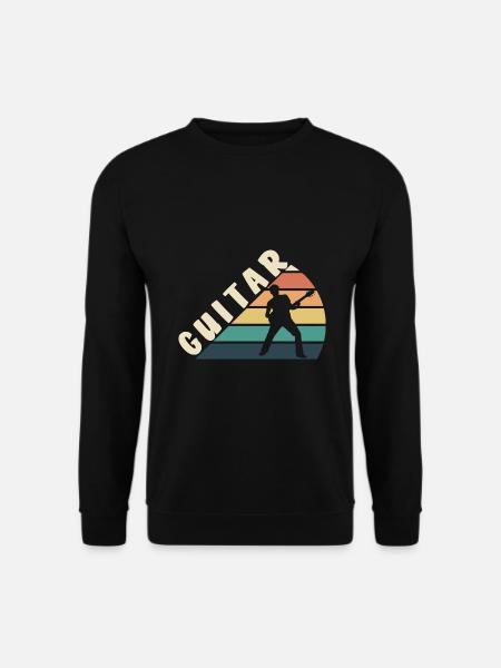 Guitariste - Sweat-shirt Unisexe - noir