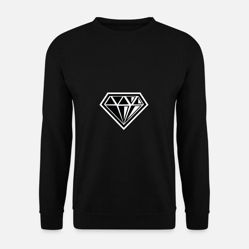 Diamant Diamond - Unisex Pullover - Schwarz