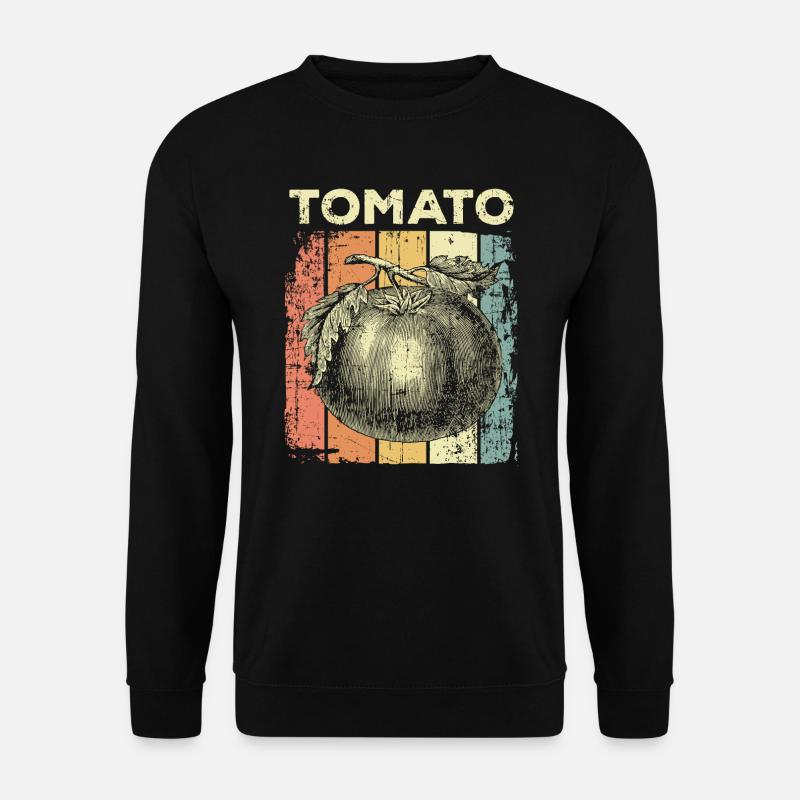 tomato - Unisex Sweatshirt - black