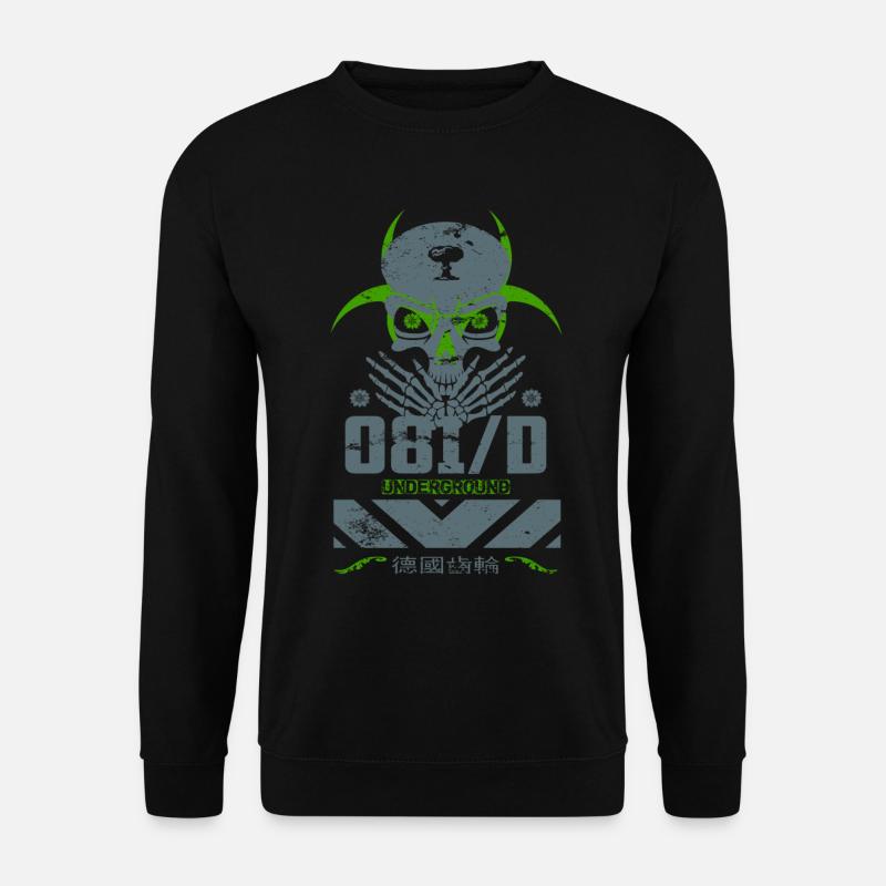 Underground Skull - Unisex Sweatshirt - black