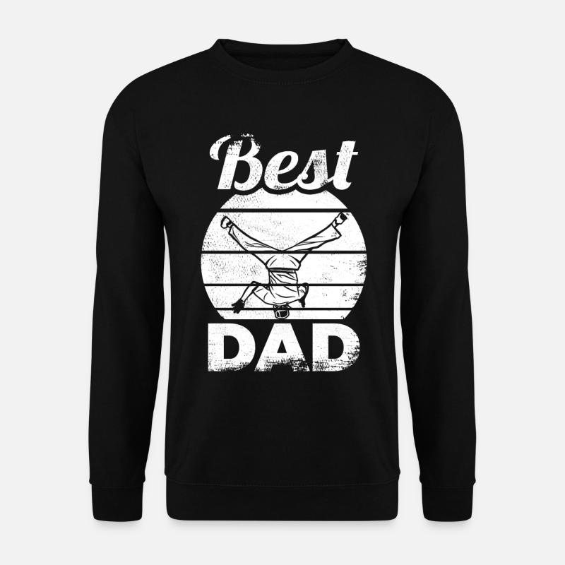 Breakdance Vater - Unisex Pullover - Schwarz