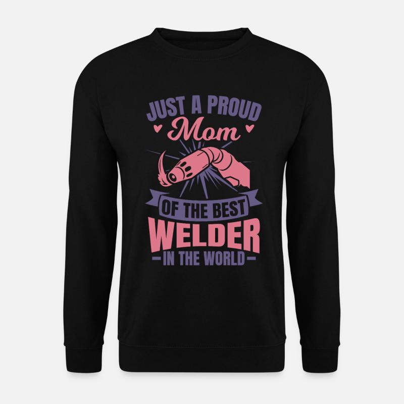 Mère soudeuse - Sweat-shirt Unisexe - noir