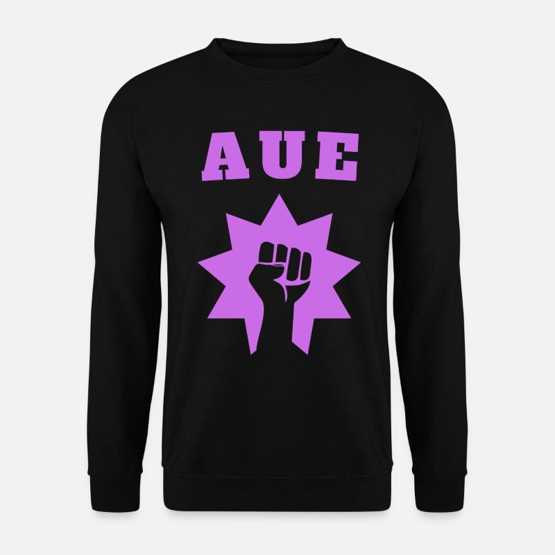 Aue - Unisex Pullover - Schwarz