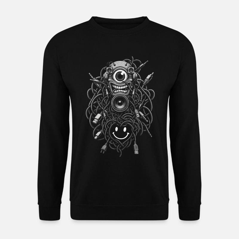 Line Cables - Unisex Sweatshirt - black