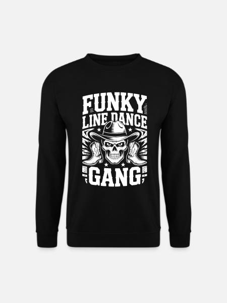 Funky Line Dance Gang - Unisex Sweatshirt - black